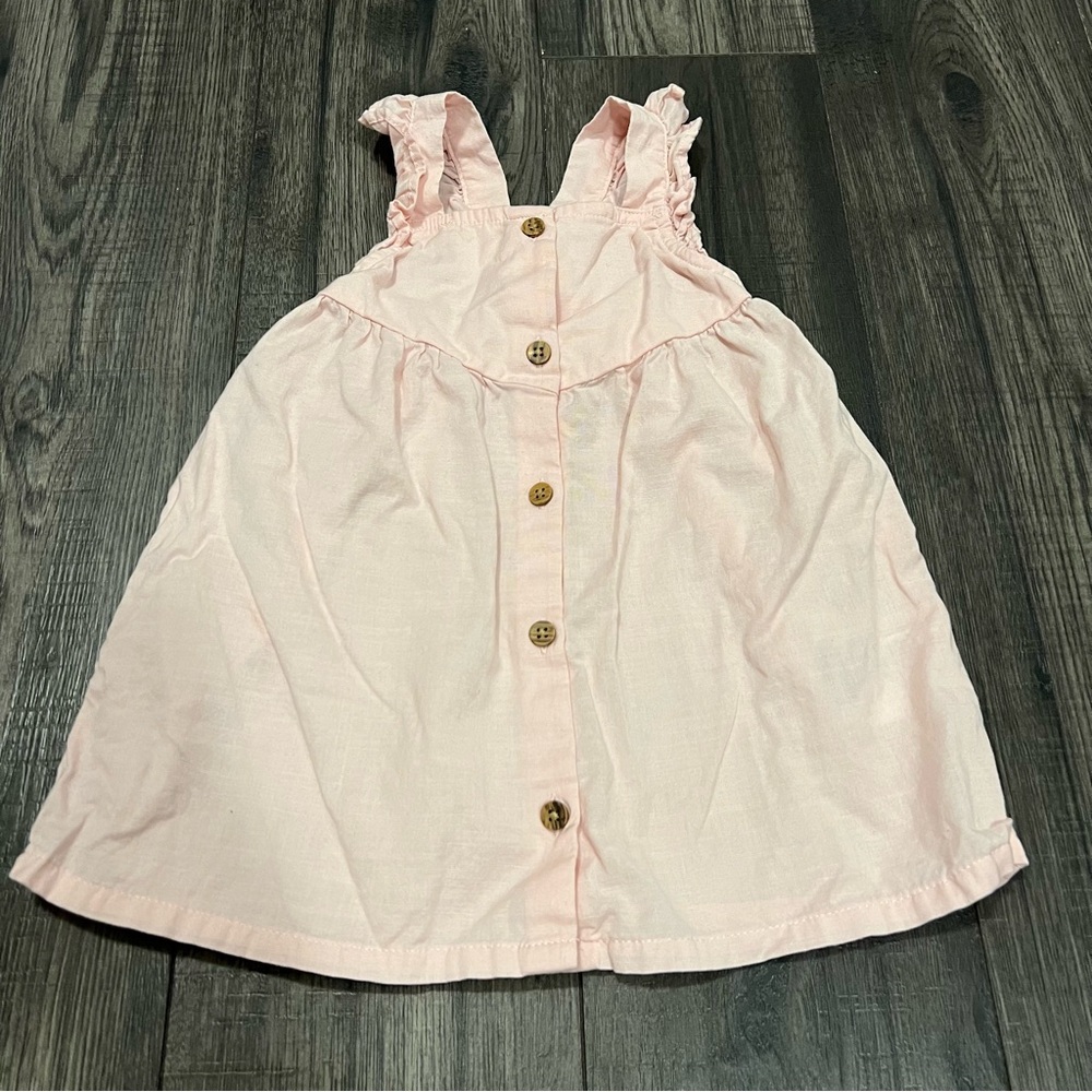 H&M Pink Button-Down Dress